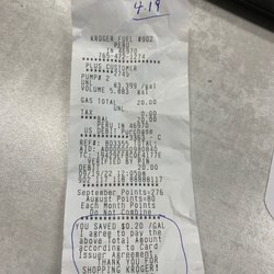 Kroger Fuel Center