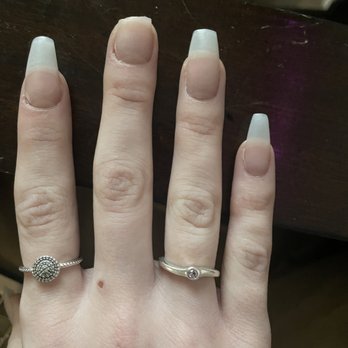 Venus Nails Spa - broken middle finger nail the morning after and unmatched shaping across all fingers - Nail Salons Near Me - Oklahoma City, Oklahoma Venus Nails Spa - broken middle finger nail the morning after and unmatched shaping across all fingers - Nail Salons Near Me - Oklahoma City, Oklahoma