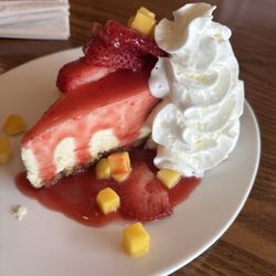 Strawberry & Mango Cheesecake
