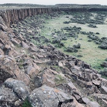Drumheller Channels National Natural Landmark - From the top - Landmarks & Historical Buildings Near Me - Othello, Washington
