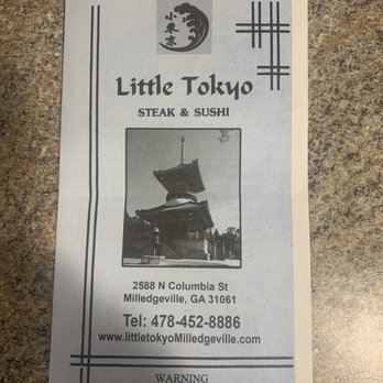 Little Tokyo - To Go Menu - Japanese Near Me - Milledgeville, Georgia Little Tokyo - To Go Menu - Japanese Near Me - Milledgeville, Georgia