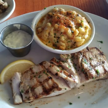Coconuts - Grilled mahi mahi with mac & cheese. - Seafood Near Me - Fort Lauderdale, Florida