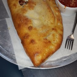 Taste Of Italy - Small meat lovers calzone.