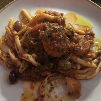 Midlina - Fusilli Putanesca - drowning in oil - Speakeasies Near Me - Baltimore, Maryland