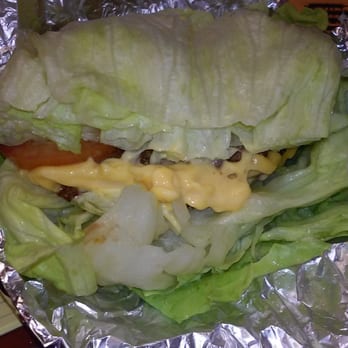 Five Guys - Bunless Cheeseburger - Burgers Near Me - Plantation, Florida Five Guys - Bunless Cheeseburger - Burgers Near Me - Plantation, Florida