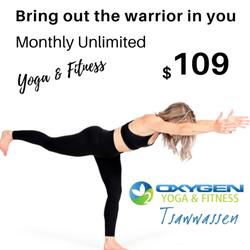 Oxygen Yoga & Fitness - Get your daily dose of yoga & fitness class in the state of the art Infrared classes for a monthly rate of $109/ month .*T&C Apply