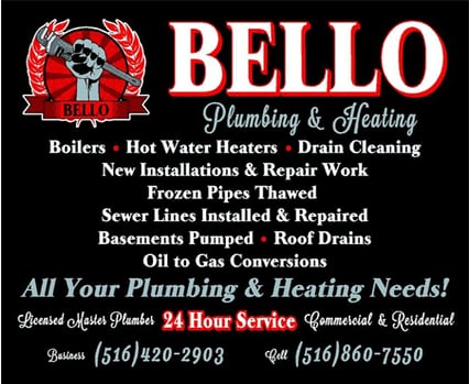 Slide of Bello Plumbing and Heating