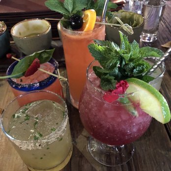 Fish Gaucho - Variety of cocktails - Mexican Near Me - Paso Robles, California