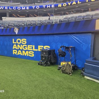 SoFi Stadium - Rams signage - Stadiums & Arenas Near Me - Inglewood, California SoFi Stadium - Rams signage - Stadiums & Arenas Near Me - Inglewood, California