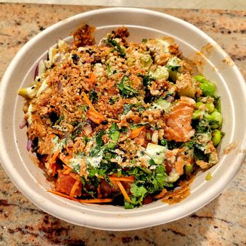 Poke Dojo - Build Your Own Bowl with marinated tuna, spicy tuna, spicy salmon, and 11 other ingredients. - Poke Near Me - Bethesda, Maryland Poke Dojo - Build Your Own Bowl with marinated tuna, spicy tuna, spicy salmon, and 11 other ingredients. - Poke Near Me - Bethesda, Maryland