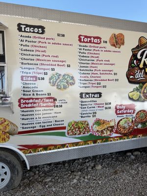 Menu photo 1 El Rincon Del Taco Justin, TX Menu photo 1 El Rincon Del Taco Justin, TX
