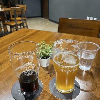 Heartwork Brewing - Munich dunkel, Krusher destroyer, RO water - Breweries Near Me - Bloomington, Indiana