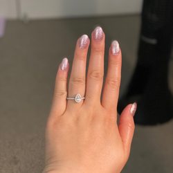 Perfect 10 Nail Salon - Acrylic glitter pink #11