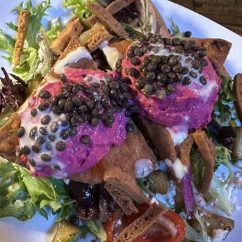 El Moro Spirits & Tavern - Greek salad - New American Near Me - Durango, Colorado El Moro Spirits & Tavern - Greek salad - New American Near Me - Durango, Colorado