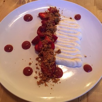 LeGrand Kitchen - Cheese cake dessert with strawberries - New American Near Me - Norfolk, Virginia LeGrand Kitchen - Cheese cake dessert with strawberries - New American Near Me - Norfolk, Virginia