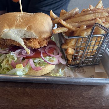 Inventors Brewpub - Chicken sandwich - Burgers Near Me - Port Washington, Wisconsin Inventors Brewpub - Chicken sandwich - Burgers Near Me - Port Washington, Wisconsin
