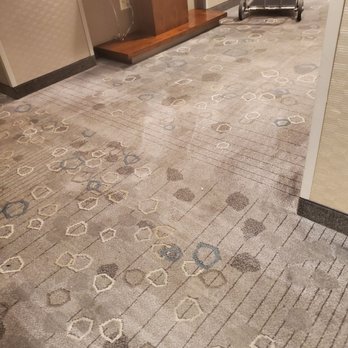 Courtyard by Marriott Newark Elizabeth - Filthy hall floor. - Hotels Near Me - Elizabeth, New Jersey