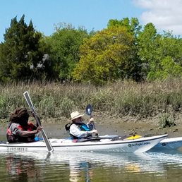 Going inland on Shem Creek