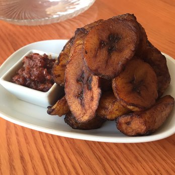 Mansa Kunda Restaurant - Fried Plantain - African Near Me - Takoma Park, Maryland