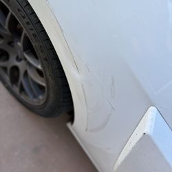 Affordable Auto Painting - Prior damage.
