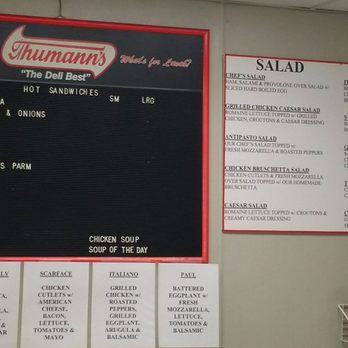 V & T Salumeria - Part of Wall Menu - Delis Near Me - Hackensack, New Jersey V & T Salumeria - Part of Wall Menu - Delis Near Me - Hackensack, New Jersey