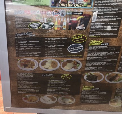Menu photo 3 El Rancho Marble Falls, TX