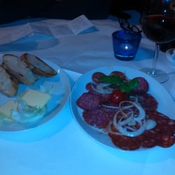 Pizzeria Luigi - Appetizer - salami plate. Nothing special