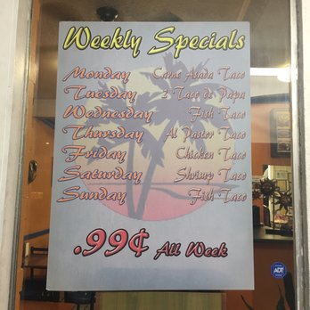 Baja Mar Fish Taco - specials 08/19/17 - Mexican Near Me - Monrovia, California
