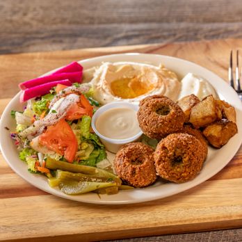 Cedars Restaurant - Falafel Dish - Mostly a vegeterian dish. - Lebanese Near Me - Memphis, Tennessee