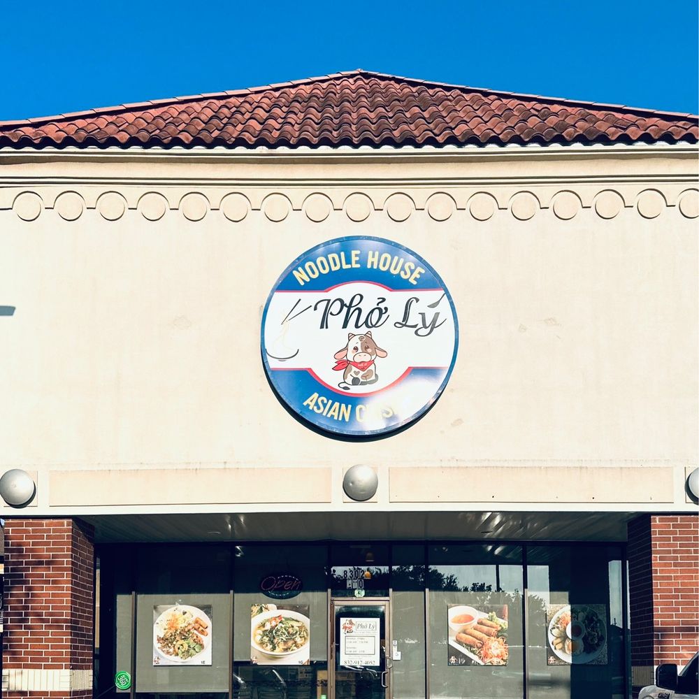 Pho Ly - Store Front. cute logo. - Vietnamese Near Me - Houston, Texas