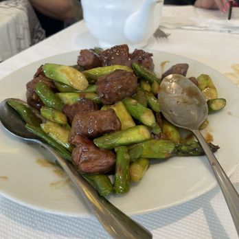 Ocean Bay Seafood Restaurant - Steak Kew with Asparagus - Seafood Near Me - Elmhurst, New York Ocean Bay Seafood Restaurant - Steak Kew with Asparagus - Seafood Near Me - Elmhurst, New York