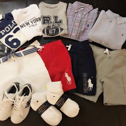 Polo Ralph Lauren Children's Factory Store - July 2018 - some new shirts for church and some casual clothes