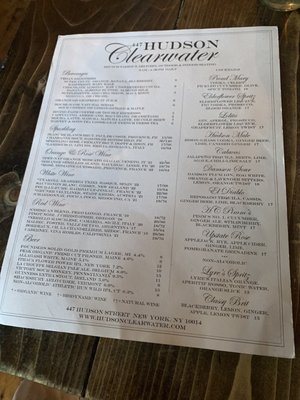 Menu photo 7 Hudson Clearwater New York, NY Menu photo 7 Hudson Clearwater New York, NY