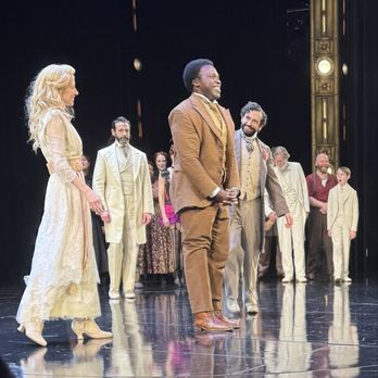 Ragtime - Photo 10: Joshua Henry takes a bow on May 22, 2026 - Performing Arts Near Me - New York, New York