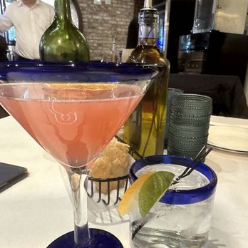 Casa D'angelo New York - Cosmopolitan & a pineapple vodka with seltzer - Italian Near Me - New York, New York