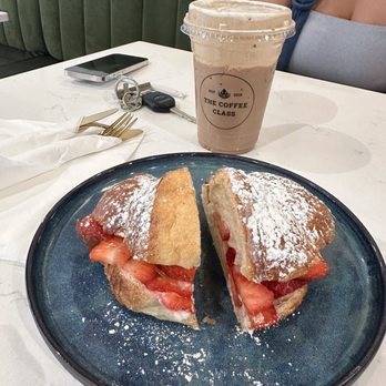 The Coffee Class - Strawberry croissant - Coffee & Tea Near Me - Las Vegas, Nevada The Coffee Class - Strawberry croissant - Coffee & Tea Near Me - Las Vegas, Nevada