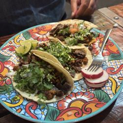 Cielito Lindo - Chorizo and steak tacos