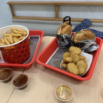 Wallace Chicken - Chicken sandwich, bucket of fries, 12 pc nuggets - Chicken Wings Near Me - Walnut, California Wallace Chicken - Chicken sandwich, bucket of fries, 12 pc nuggets - Chicken Wings Near Me - Walnut, California