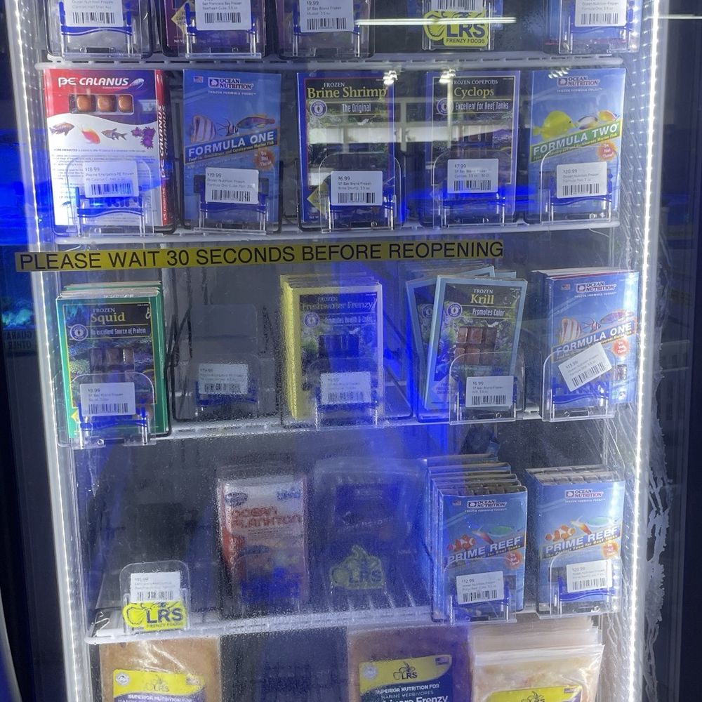 Neptune Aquatics - Refrigerated food - Aquarium Services Near Me - San Jose, California Neptune Aquatics - Refrigerated food - Aquarium Services Near Me - San Jose, California