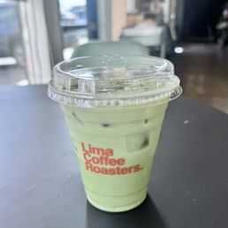 Blueberry Lavender Oat Milk Matcha