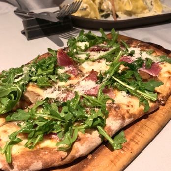BLACKBARN - Pizza (prosciutto, arugula, and mushroom) - New American Near Me - New York, New York BLACKBARN - Pizza (prosciutto, arugula, and mushroom) - New American Near Me - New York, New York