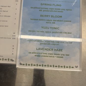 Saguaro Coffee - Seasonal Menu - Coffee Roasteries Near Me - Indio, California Saguaro Coffee - Seasonal Menu - Coffee Roasteries Near Me - Indio, California