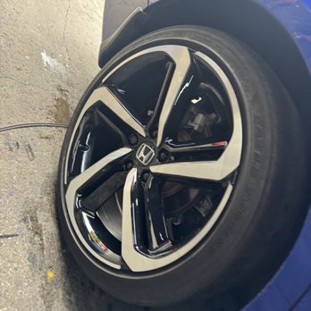 Bent Rim Repair - After rims repaired from scratch, dent and bent - Tires Near Me - Orlando, Florida