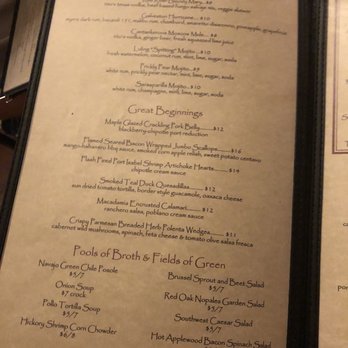 Wildfire - Menu - American Near Me - Georgetown, Texas