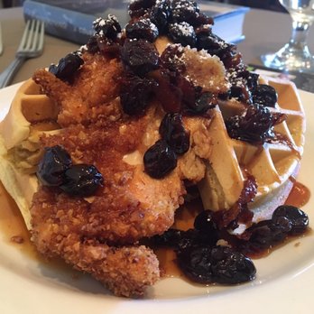 Restaurant506 - Chicken and waffles. Pretty good. - New American Near Me - Arlington, Texas