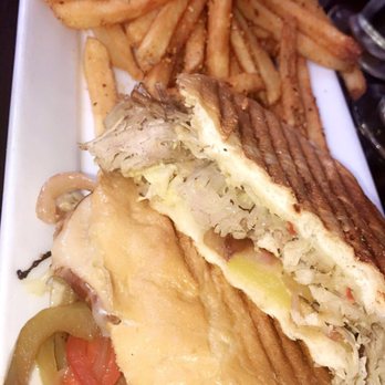 Blue Daisy - Rueben panini & fries - Creperies Near Me - Santa Monica, California