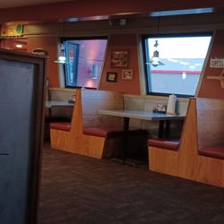 Pizza Hut - Spacious dining room.
