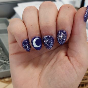 Sugarcoat Nail Spa - The most perfect hand painted moon. - Nail Salons Near Me - Grandview Heights, Ohio Sugarcoat Nail Spa - The most perfect hand painted moon. - Nail Salons Near Me - Grandview Heights, Ohio