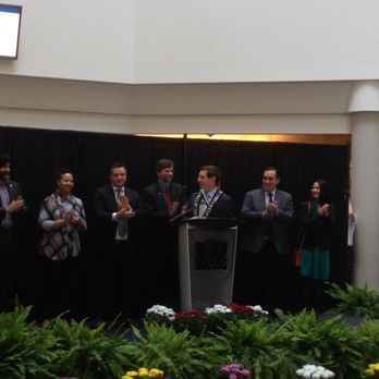 Brampton City Hall - Mayor Patrick Brown and Council members speak during the New Year's Levee at City Hall on Jan. 12, 2019. - Landmarks & Historical Buildings Near Me - Brampton, Ontario
