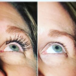 Wink KC - After / Before Novalash Classic Lash Extensions